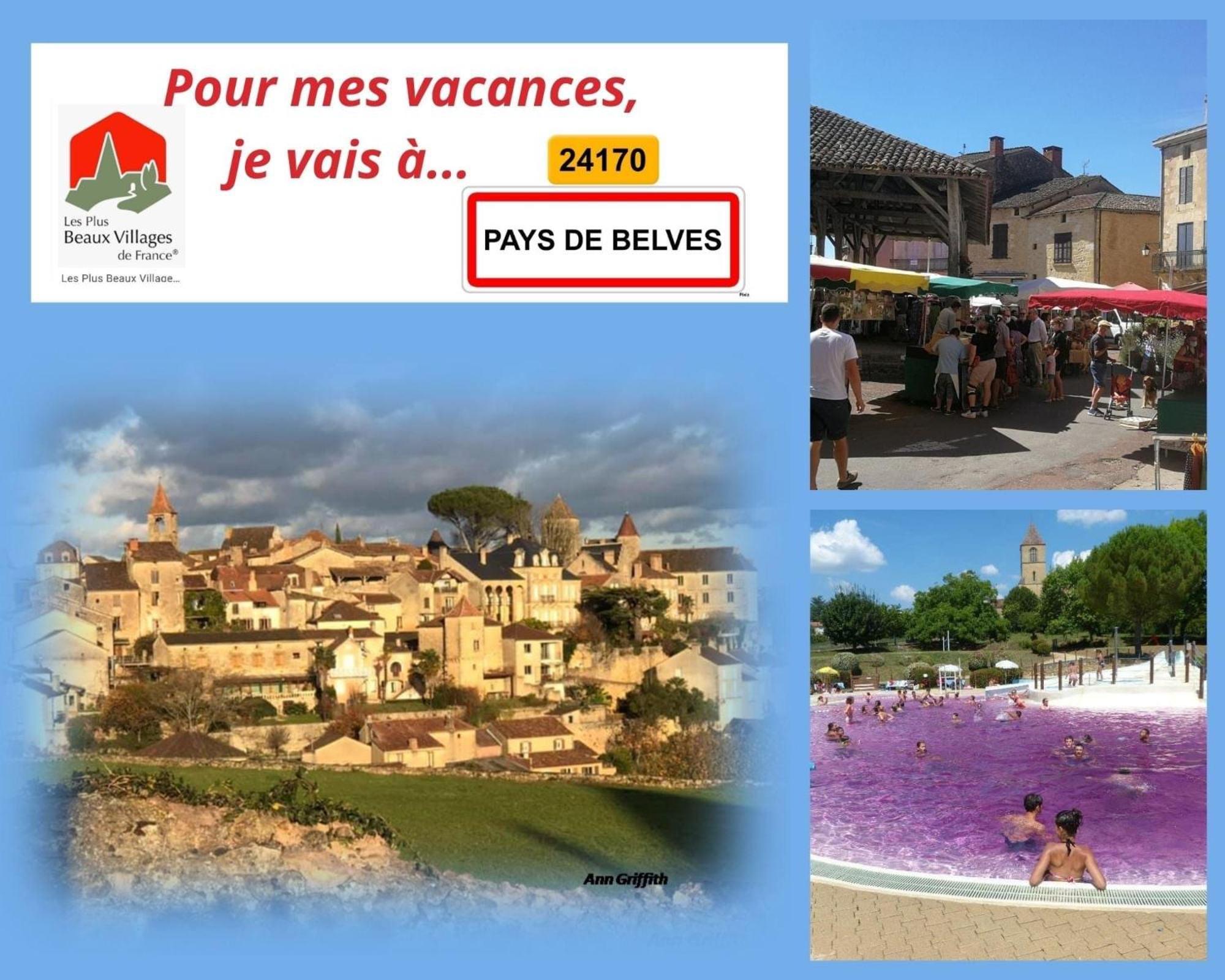 Au Lilas Rose Maison Entre Campagne Et Village Belvès Buitenkant foto